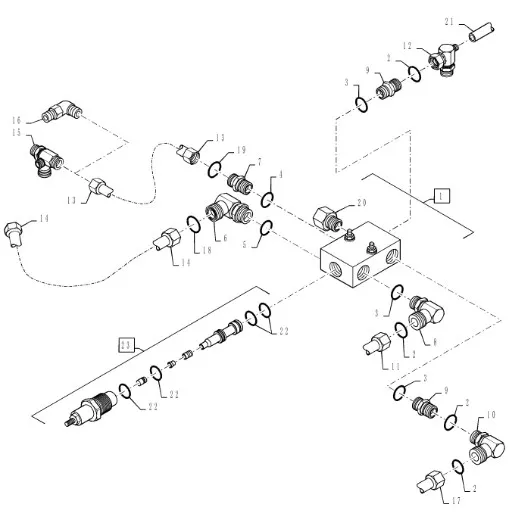 87580795 - Клапан золотниковый распределительный
